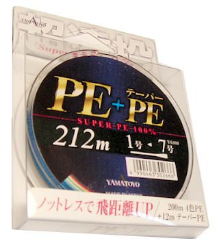 Yamatoyo PE Tapered Line ( #0,8-7; 212м )