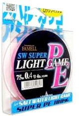 Yamatoyo Famell SW Super PE Light Game ( #0.3; 75 )